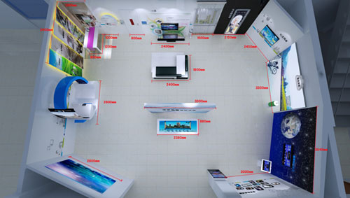 智慧房山與沃共贏房山科技中心體驗(yàn)廳工程